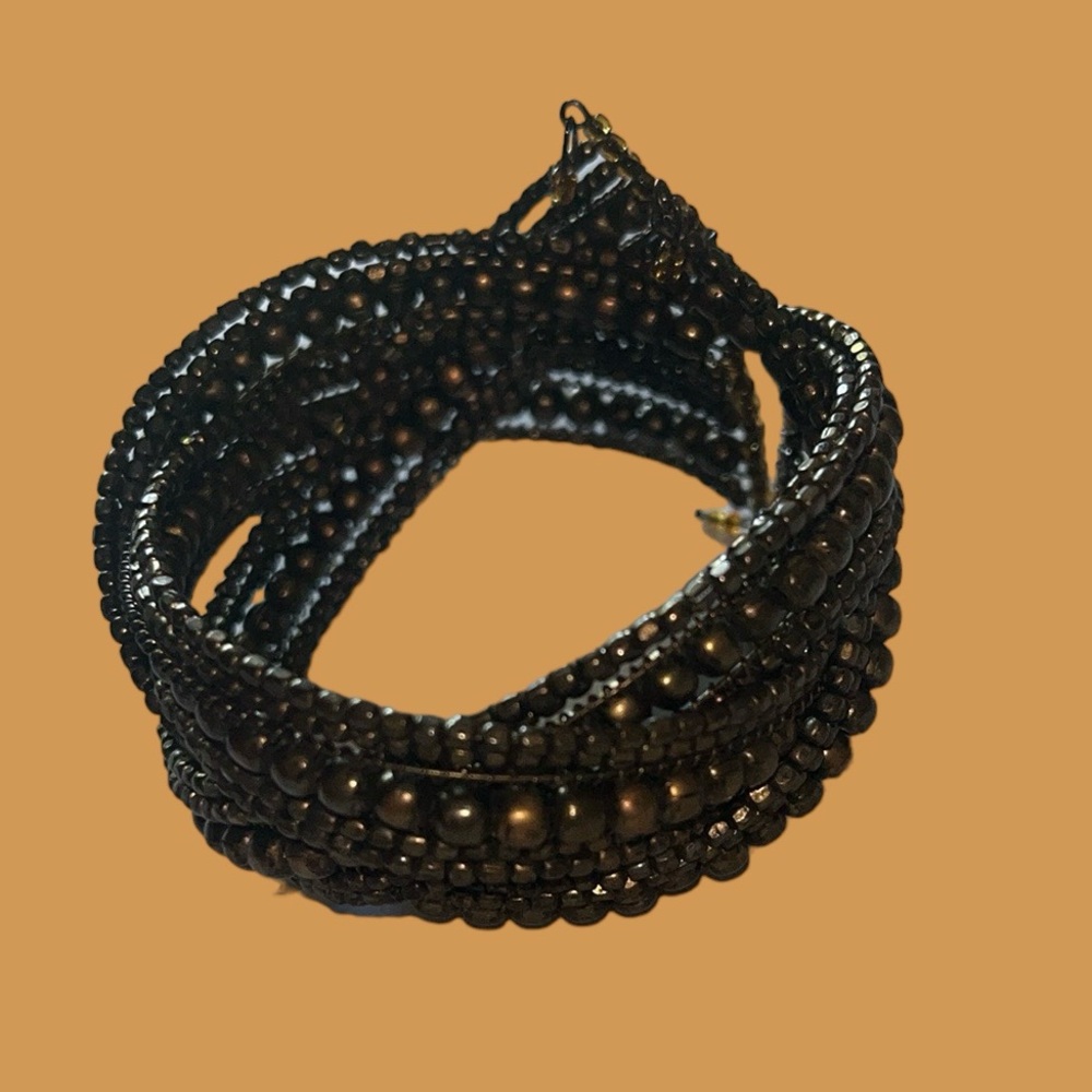 Boho Braided Cuff Bracelet